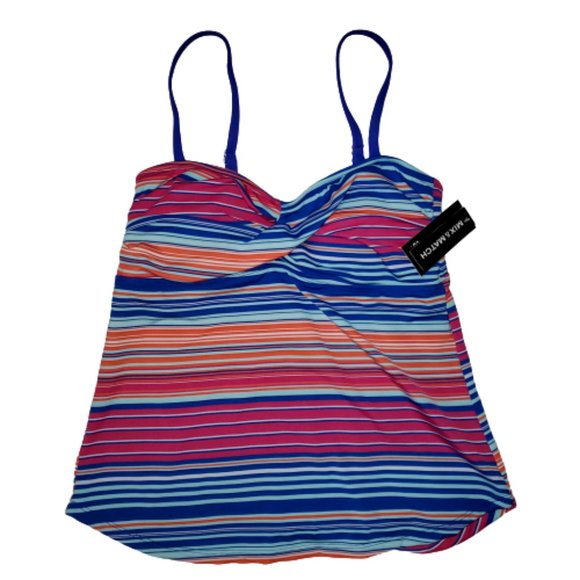 A.N.A. A New Approach NEW! Swim Top Women Small - Picture 1 of 8